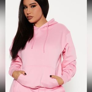 Oversized Hoodie Pink